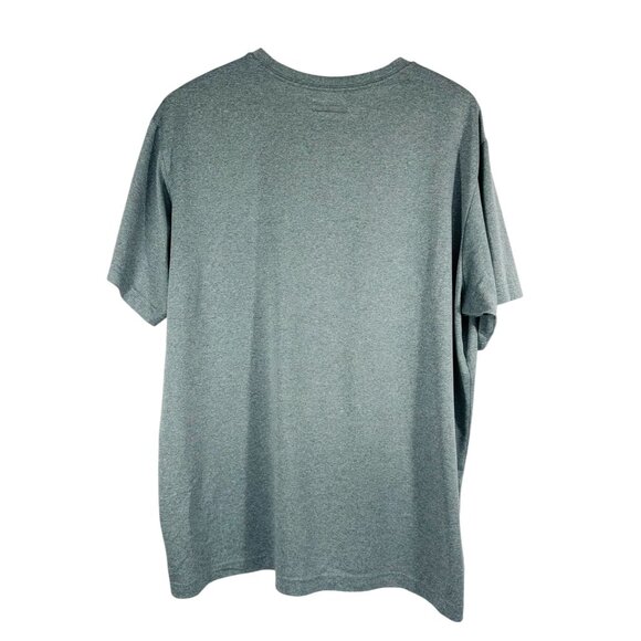 Columbia Mens Omni Wick Regular Fit Heather Gray Cotton T-Shirt Size XL - Picture 2 of 11